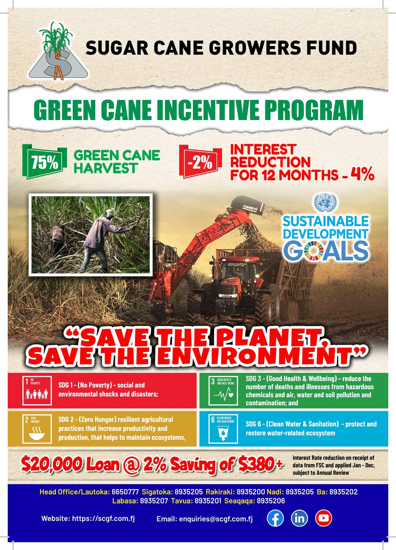 Green Cane Incentive Program